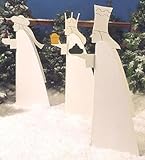 A Full Size Woodworking Pattern and Instructions to Build the Three Wisemen