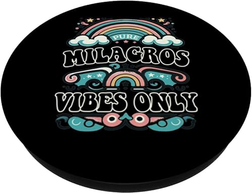 Miniatura 2 de MILAGROS Vibes Only Cute Retro Girls MILAGROS Name PopSockets Standard PopGrip