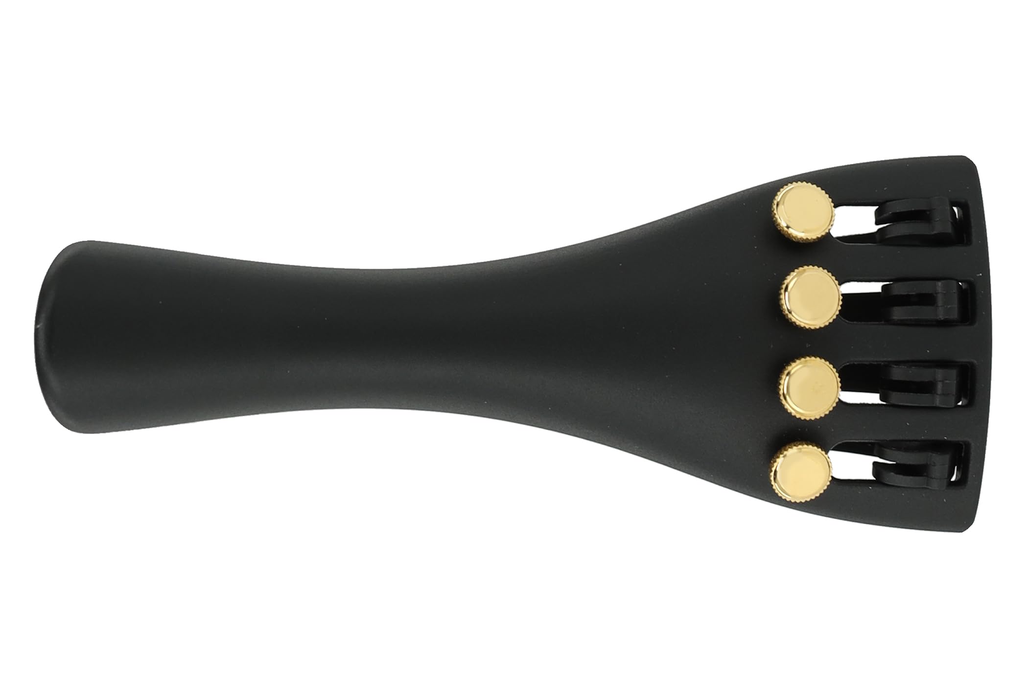 Wittner 918411G, Violin tailpiece Ultra Multi-System, for 4/4 violin, without screwdriver, gold-plated screws, Made in Germany