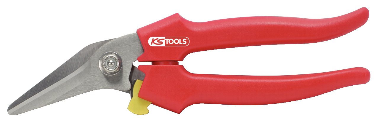KS Tools 118.0072 Forbici Universali, Piegate, 185 mm