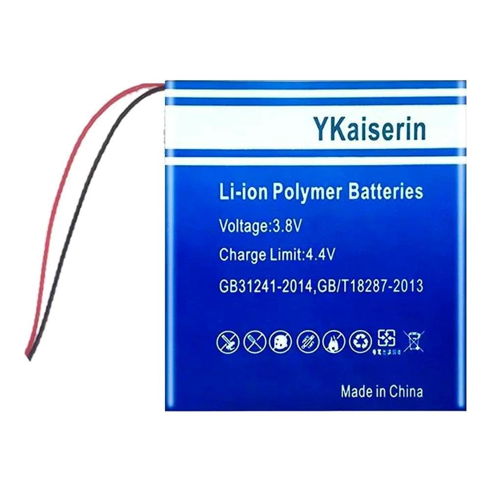 480mAh Replacement Mp3/Mp4 Battery 582728 Compatible for Q50 G700S K92 G36 Y3 Children's Smart Watches mp3 602828 High Capacity Li-ion Polymer,with Professional Repair Tool Kit