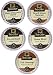 New! 20 K-cup Peets Coffee Sampler Variety PackNo Decaf (2014 Brazil Minas Naturais, Cafe Domingo, House Blend, Major Dickasons, French Roast)