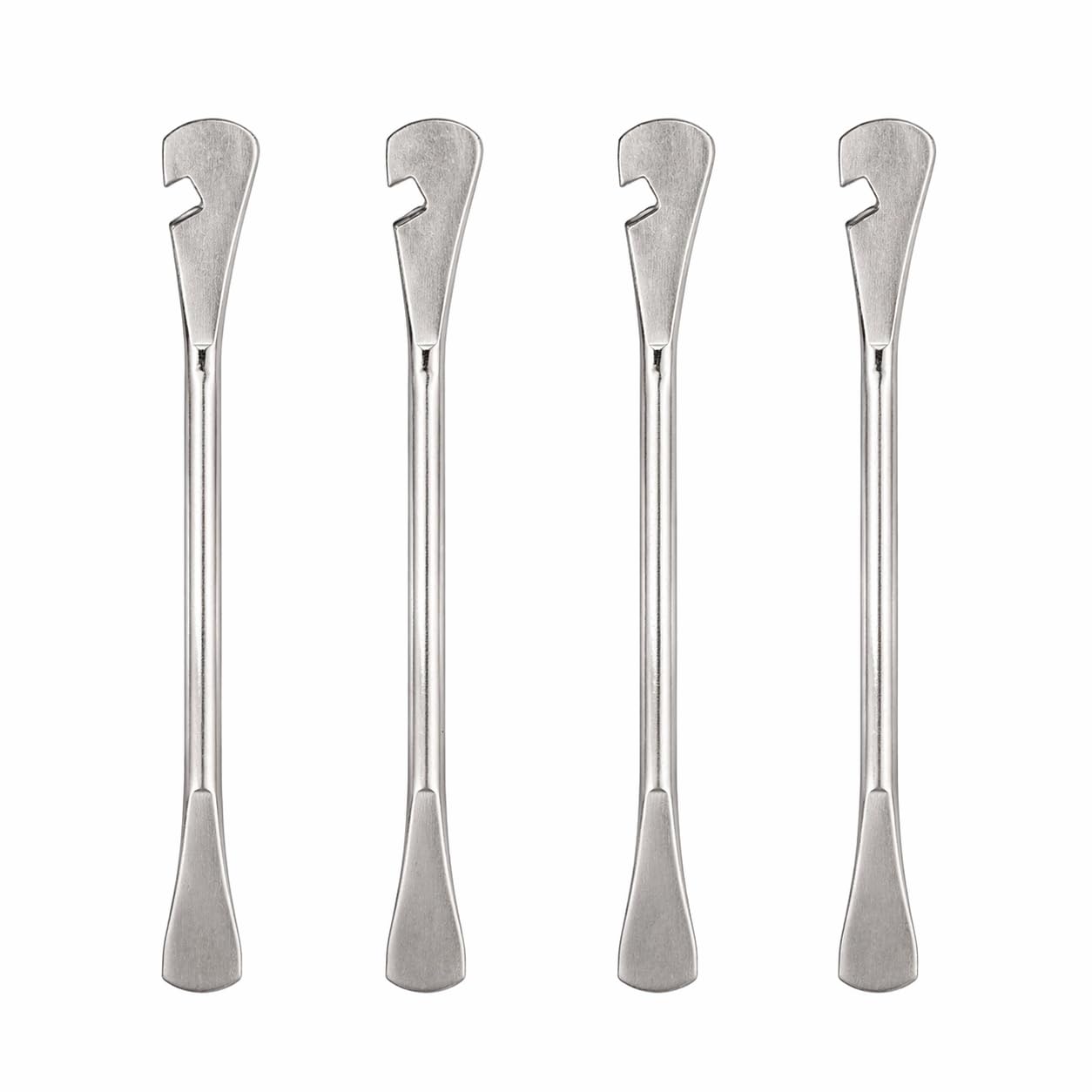 Bicycle Tire Lever (Pack of 4) – Stainless Steel Tyre Spoon Tool for Bike Tire Removal Tube Repair Kit – Cycle Tyre Changing Tool Bicycle Accessories Portable-image-30
