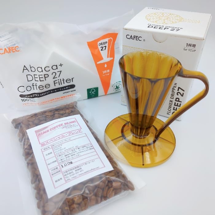 Amazon.co.jp: コーヒー豆セット フラワードリッパー DEEP27〈1