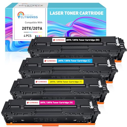 Cartouche toner 207X compatible W2210X idéale pour impressions de bureau LaserJet Pro M283fdw