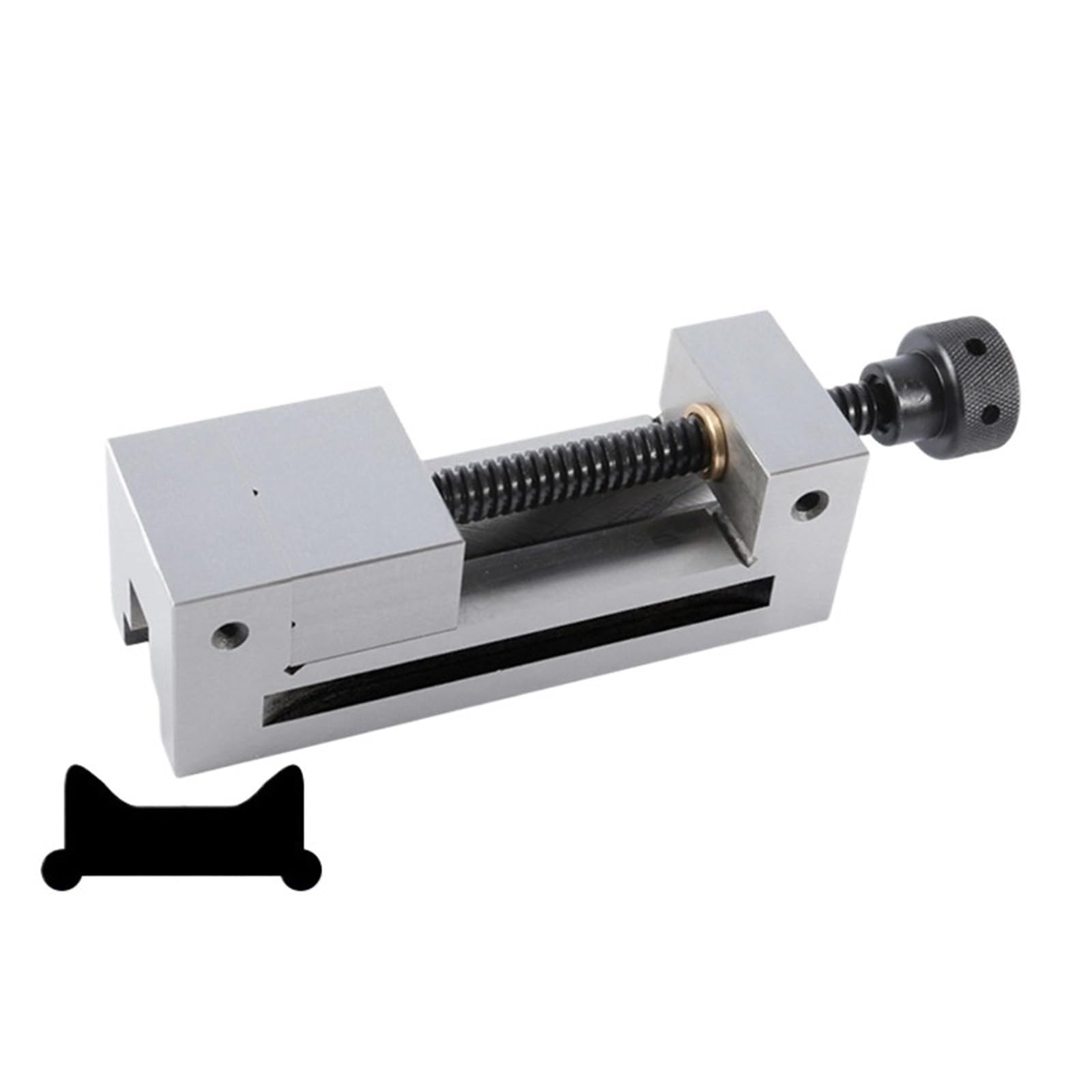 Qavlxie Qgg50-2 Inches High-Precision Right Angle Grinding Vise, Manual Flat Machine Vice(Qgg50-2 Inches)