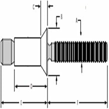 MGL100-B6-9-PKT, Huck, Magna- Rivets, Diameter 0.187 Inch, GR Range 0.305-0.500 Inch, 100 Deg CSK HD, Body