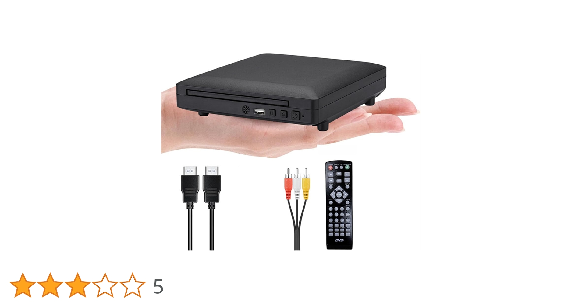 RCA/HDMI/USB接続対応の再生専用DVDプレーヤー CPRM対応 CPRM対応のDVDプレーヤー（再生専用） RCA/HDMI/USB接続対応