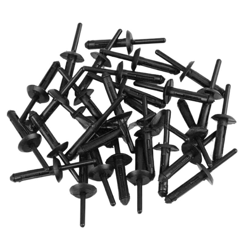 Clips de sujeción para reparar paneles sueltos en BMW, remaches plásticos de guardabarros, 50 piezas