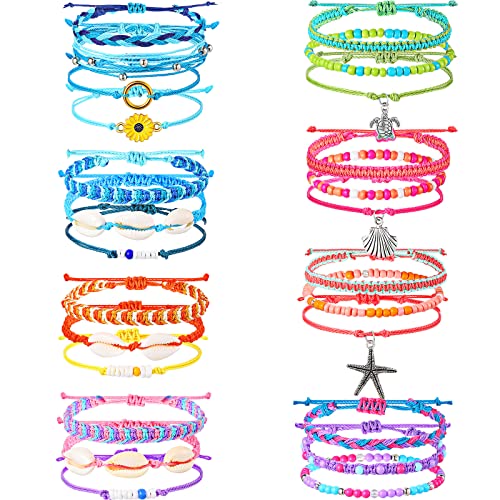 Bracelets réglables en cordelette | Ne craignez plus les casses grâce au tressage renforcé