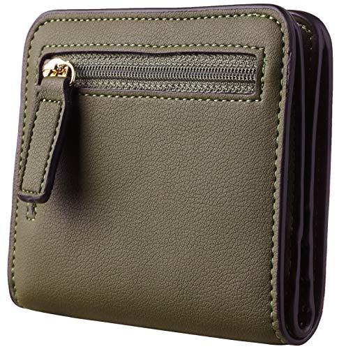 image for Toughergun Wallet Women Rfid Blocking Small Compact Bifold Luxury Leat