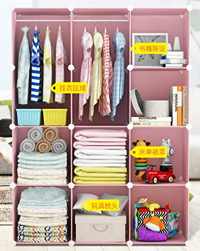 Armario infantil azul de 12 puertas ideal para organizar juguetes en el dormitorio 4