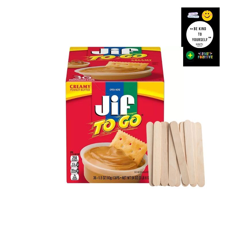 maker explorador Jif-To-Go Creamy Peanut Butter 36 ct.