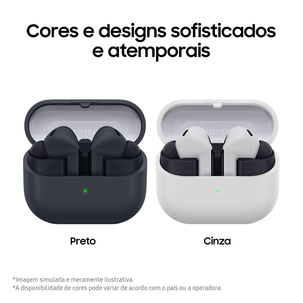 Samsung Galaxy Buds3 FE,Fone de Ouvido,Galaxy AI,Preto : Amazon