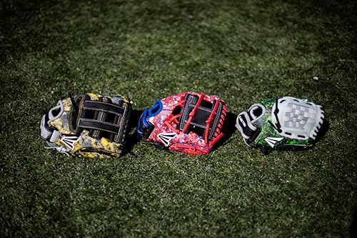Easton | HAVOC Baseball Glove | Right Hand Throw | 10" - Basket Web | Black/Optic Green - image 5