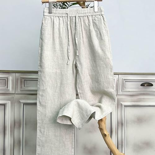 Mens Straight Fit Lounge Pants Baggy Casual Wide Leg Drawstring Trousers Loose Lightweight Yoga Beach Jogger Pants3