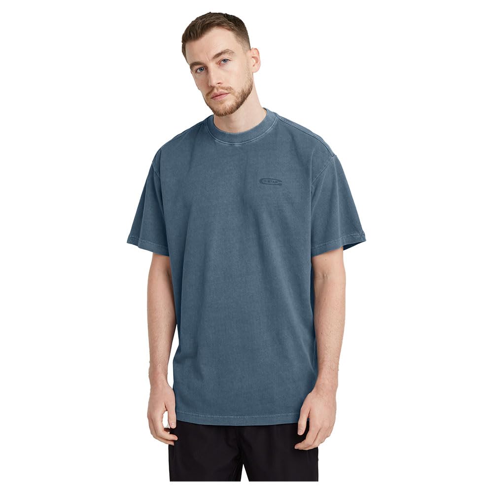 G-Star Herren Pigment Dye Loose Regular Tee T-Shirt (1er Pack)
