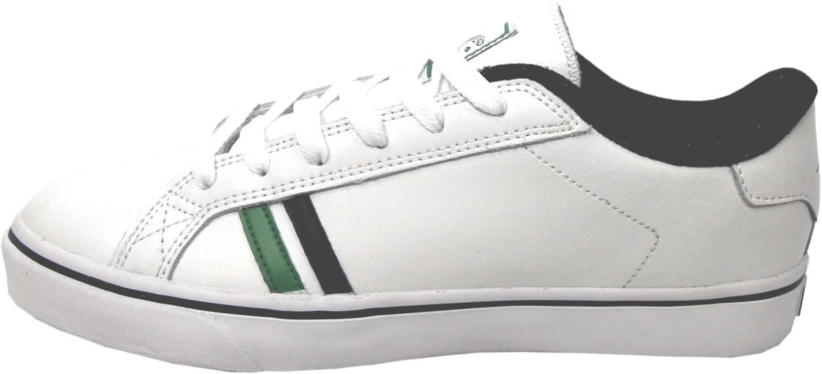 Emerica Skateboarding Shoes Leo SMU White/Black / Green - Sneakers Sneaker Shoes Leo Romero