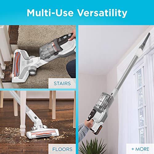 Image of beyond by BLACK+DECKER POWERSERIES Extreme 20V MAX Stick Vacuum, White (BSV2020WAPB) , Gray