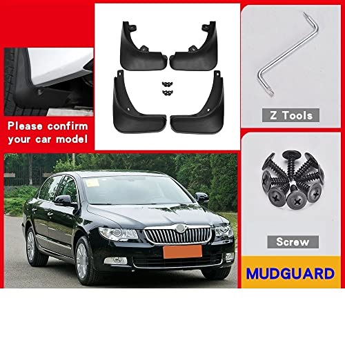 Garde-Boue Skoda Superb 2 Mk2 Premium - Finition Ajustée Haute Qualité - 2