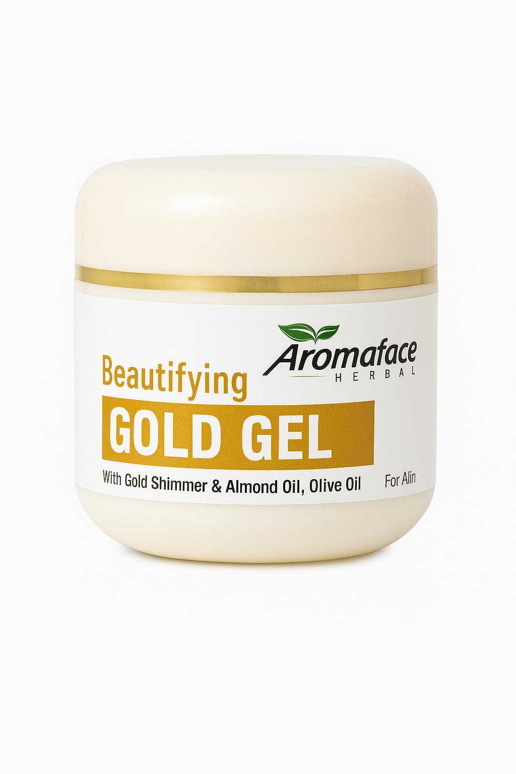 SRIYANSI Gold Beauty Set, 4-in-1 Skincare Kit with Scrub, Gel, Massage Cream, Face Pack, with Aloe Vera and Olive Oil 2
