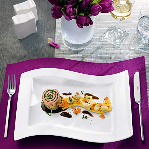 Villeroy & Boch NewWave Piatto Gourmet, Porcellana...