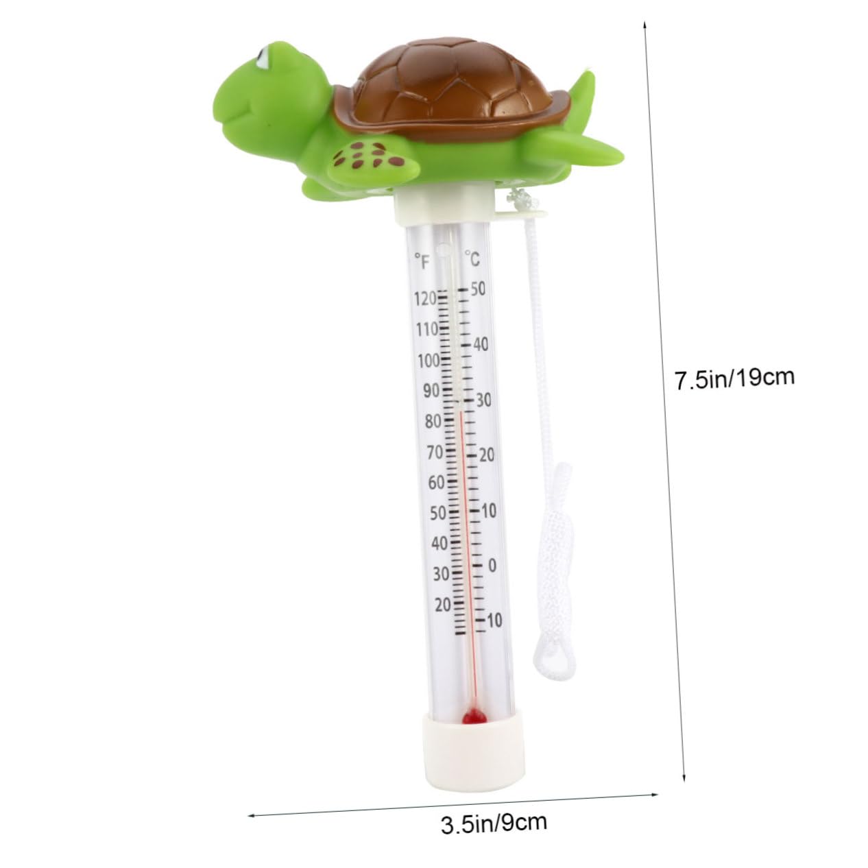 POPETPOP 3pezzi Termometro Acquatico Creativo Per Piscina Termometro Animale Lettura Fahrenheit e Celsius Per Vasche Da Bagno e Acquari