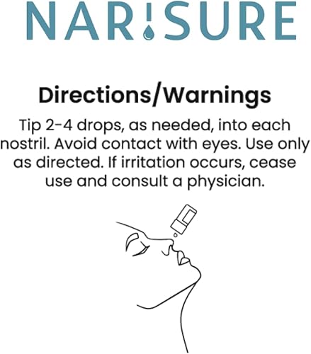 Miniatura 8 de Aceite de alivio de nariz seca (0.7 fl oz1 oz.)  Emoliente hidratante nasal calmante desarrollado y recomendado por médicos  Geranio rosa, vitamina