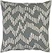 Surya Somerset Poly Fill 20" Square Pillow in Slate