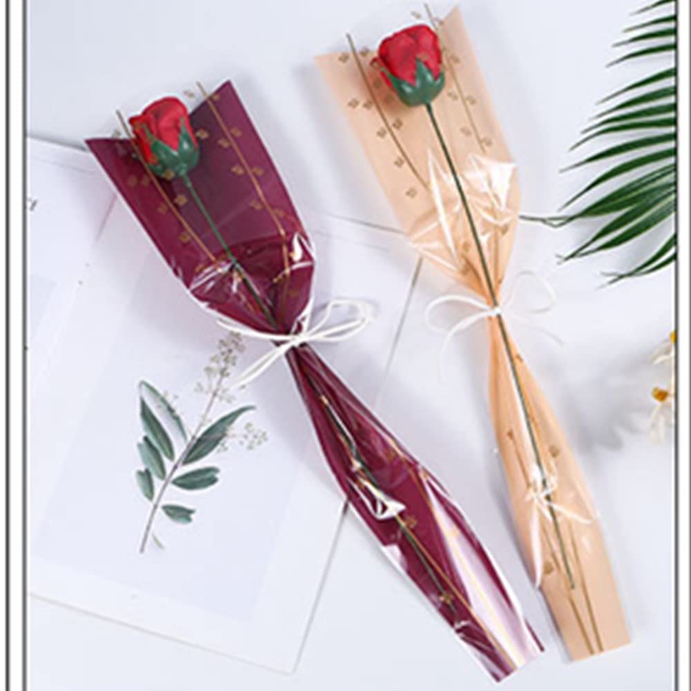 Lot Pochette Cadeau 150 Feuilles/6 Couleurs De Papier D'emballage De Fleurs Unique Rose Sac D' Emballage De Bouquet De Fleurs, Accessoires De Bouquet De Fleurs, Papier Cadeau Floral Imperméable 17,7 X 5 Lot Pochette Cadeau 150 Feuilles/6 Couleurs De Papier D'emballage De Fleurs Unique Rose Sac D' Emballage De Bouquet De Fleurs, Accessoires De Bouquet De Fleurs, Papier Cadeau Floral Imperméable 17,7 X 5