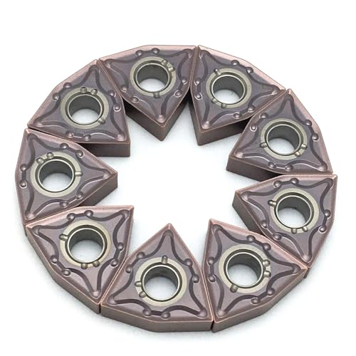 Fresas de torno CNC pack 10 piezas WNMG080408 UE6020 miniatura 5
