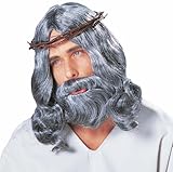 MIMIKRY Jesus Christus Krone aus Zweigen mit Dornen Dornenkrone Kostüm-Zubehör