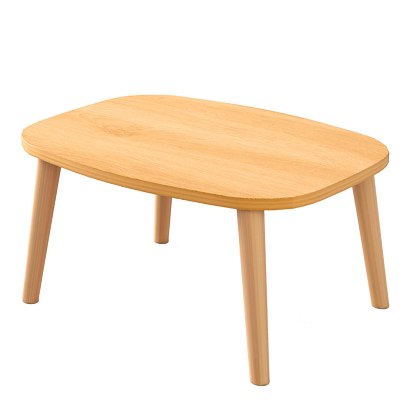 Table basse pliante bois 60cm table rectangulaire basse petits espaces style japonais