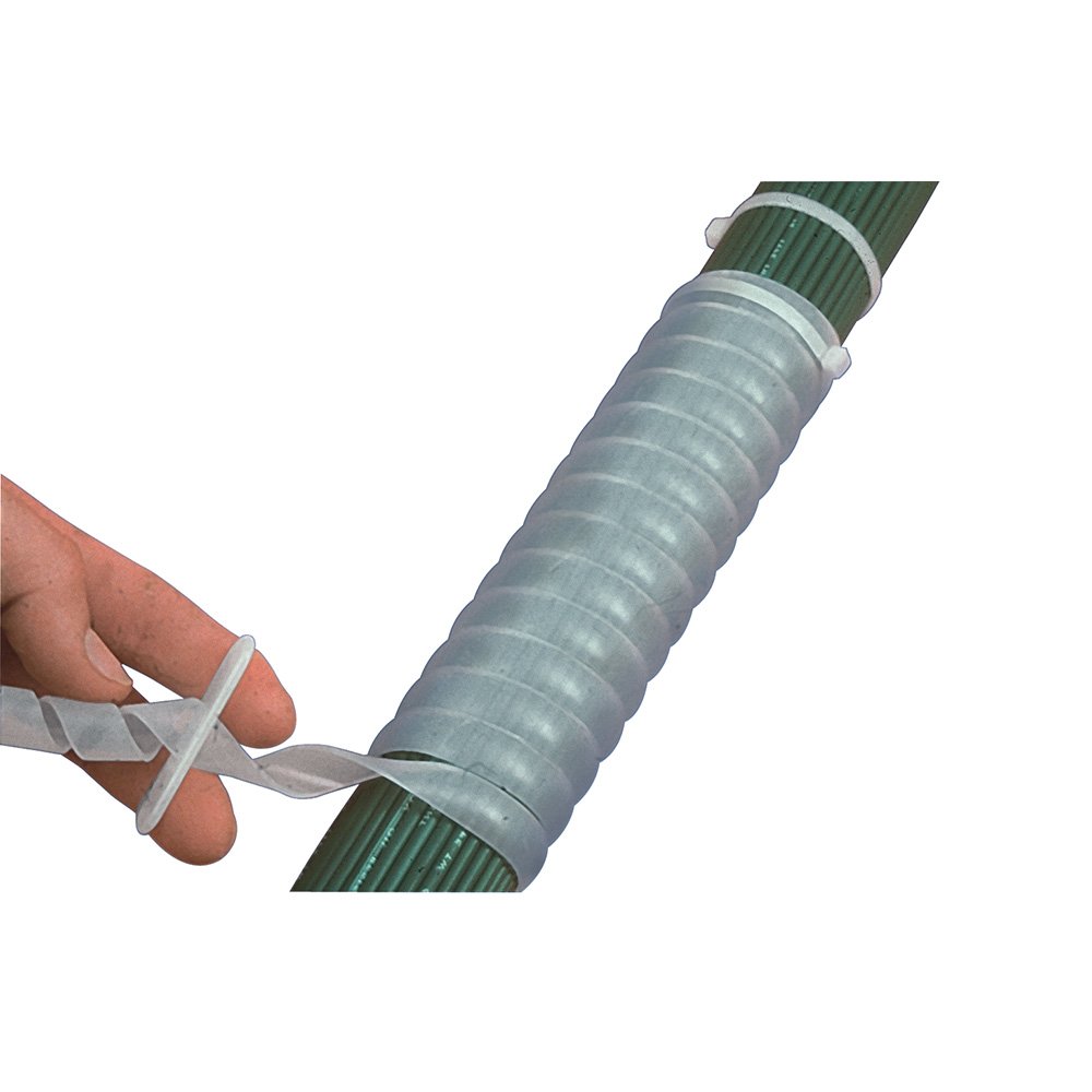 Panduit T100T-X Spiral Wrap, TFE , Natural (10-Foot)