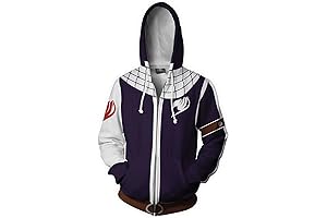 Fairy Tail Anime Printing Coat: Unveil the Enchanting World of Magic