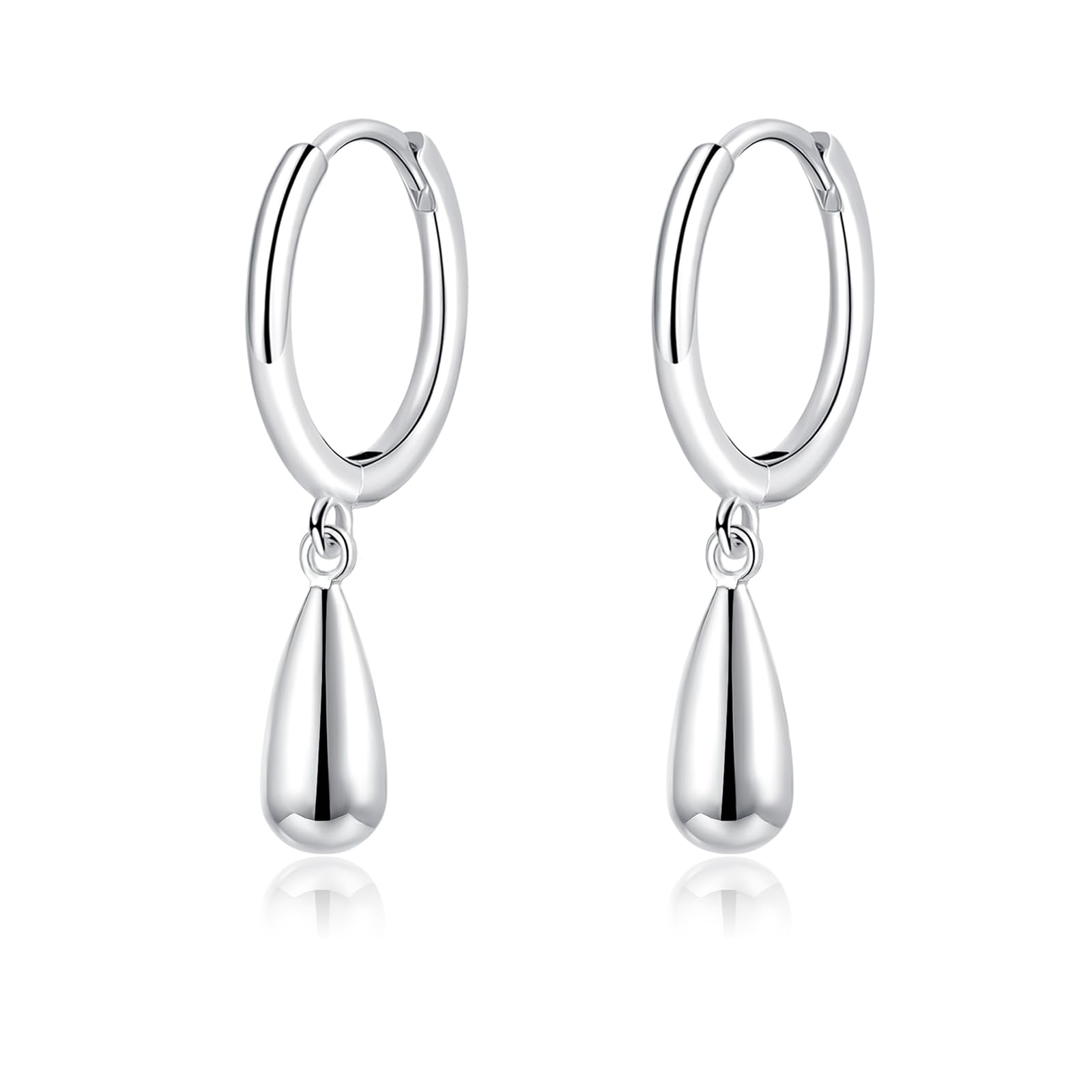Loutade Ohrstecker Silber 925, Hypoallergen Silber Damen Ohr