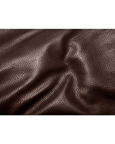 Image of Leather Jacket Men Black Slim Fit Motorcyle Lightweight