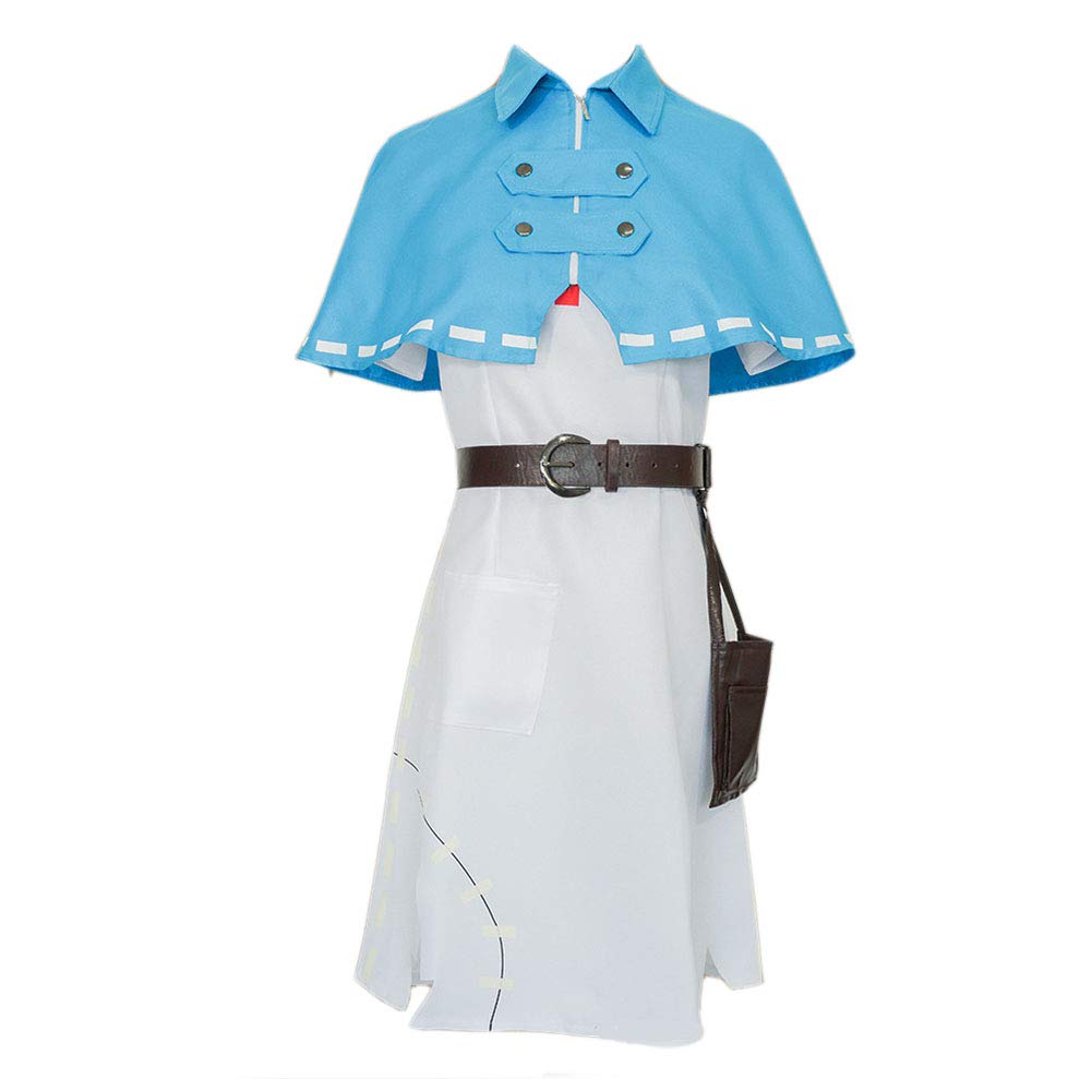 N/X Emily Dale Cosplay Costume Halloween Nurse Costume Outfit