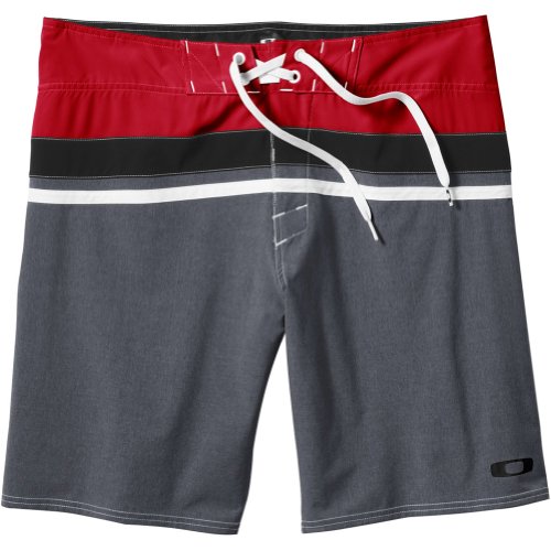 Oakley Herren Badeshorts Landing 21, Light Grey, 30, 481919