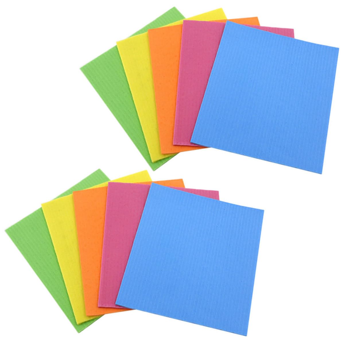 Paños para lavar platos de cocina absorbentes, pack de 10 paños de doble capa y tela ligera