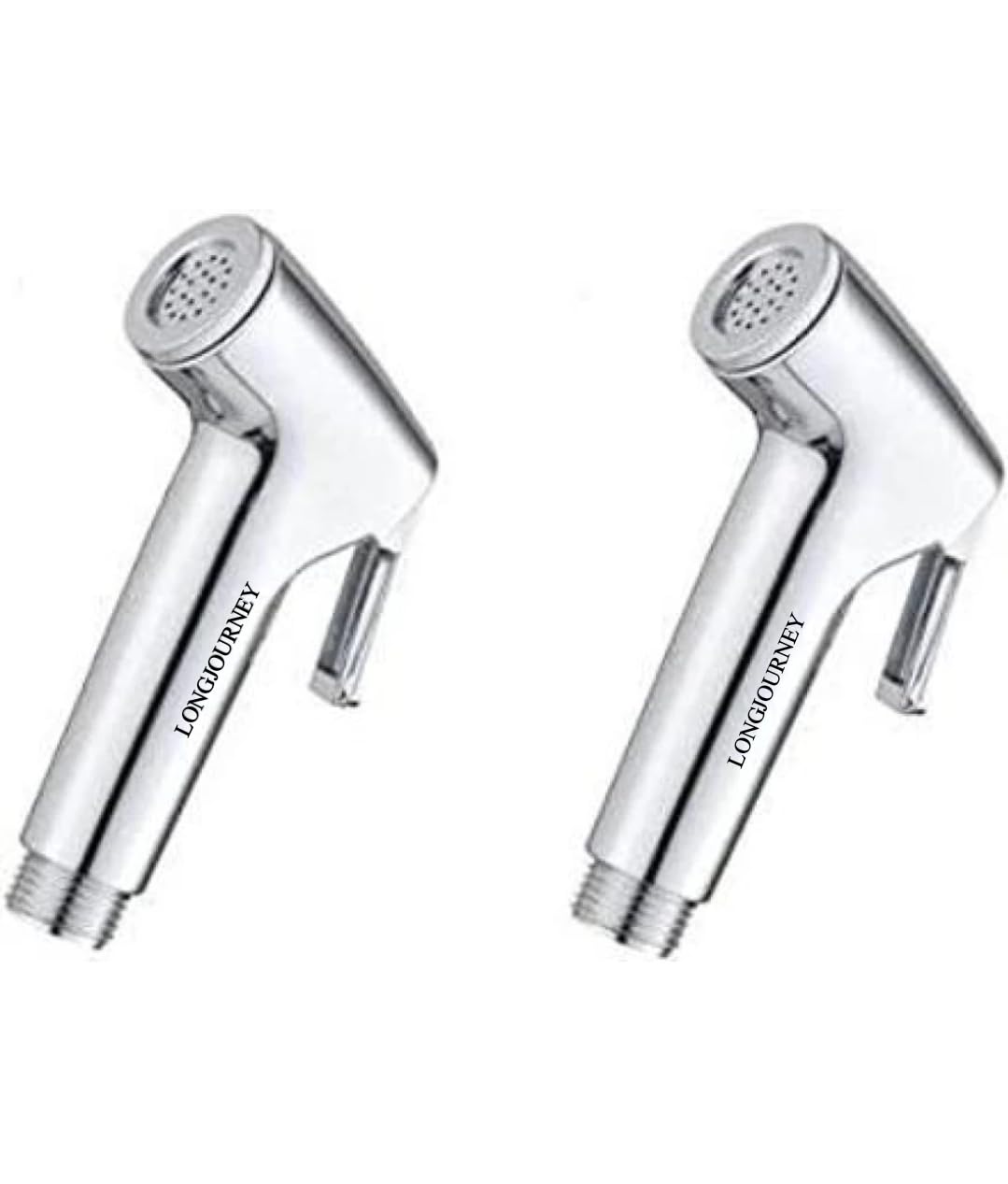 LONGJOURNEY LJ2G1411 Conti Design ABS Health Faucet Gun Hand Jet Bidet Spray Head in ABS with high Gloss Chrome Finish (Pack of 2). (B0CN8MJPCM) Amazon Price History, Amazon Price Tracker