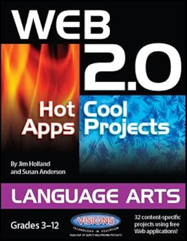 Spiral-bound Web 2.0 Hot Apps Cool Projects Language Arts Book
