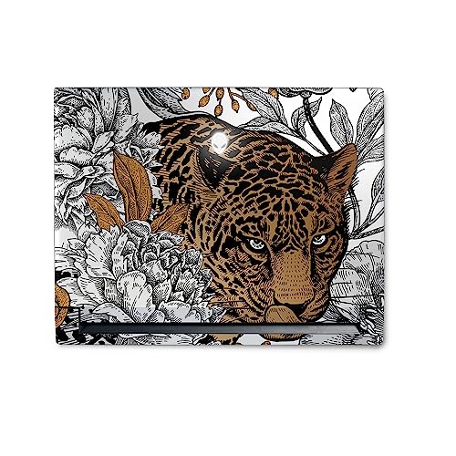 Image of MightySkins Skin Compatible with Alienware M18 R1 (2023) Full Wrap Kit - Bronzed Leopard | Protective, Durable, and Unique Vinyl Decal wrap Cover | Easy to Apply & Change Styles | Made in The USA