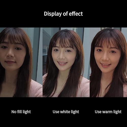 Miniatura 7 de Luz de video colorida RGB en la cámara, 0-360 grados a todo color, opciones de temperatura de color 2500K - 9000K, lámpara de atmósfera colorida LED