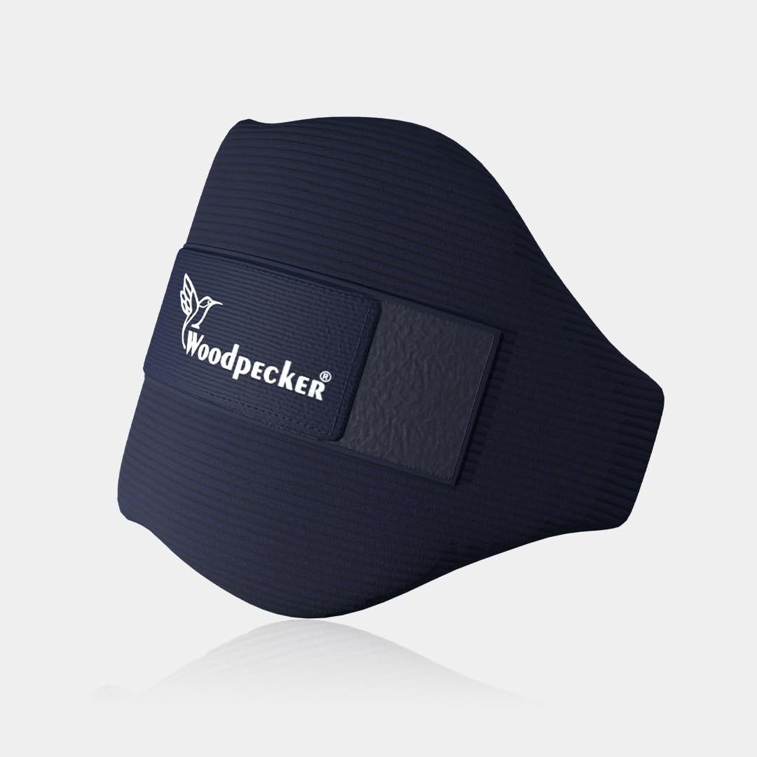 Woodpecker Professional Cricket Chest Guard with High-Density Foam Padding | Lightweight Shock-Absorbing Protective Gear for Batsman | (Blue, Small) 1