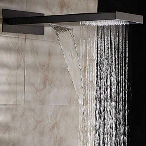Mitigeur de douche bi-commande mural bronze robinetterie retro