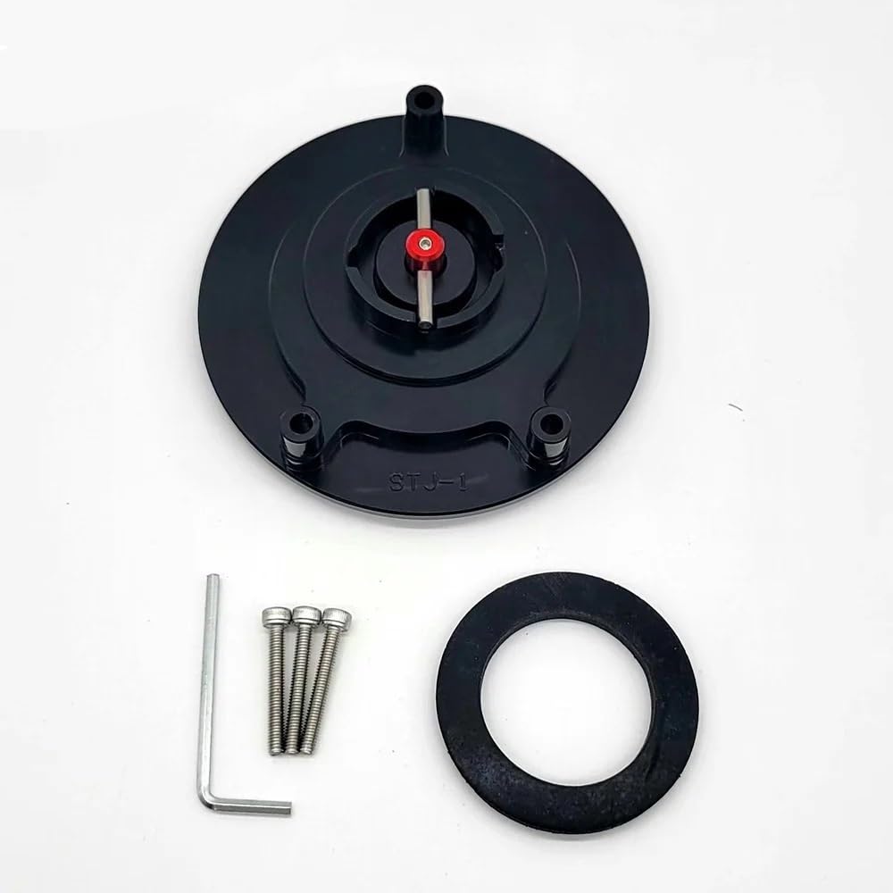 Tappo Olio Serbatoio Benzina Per CF&MO Modifica Moto 450SR Tappo Serbatoio Carburante Rapido Tappo Serbatoio Carburante A Sgancio Senza Chiave Serratura Serbatoio Carburante(Grey-Red)