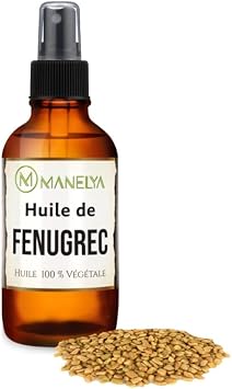 100ml Pure Fenugreek Oil - 100% Natural - with Applicator Spray - Amber Glass Bottle