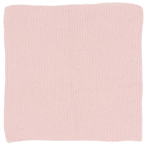 Spüllappen 'Mynte' in rosa gestrickt aus Baumwolle von IB Laursen