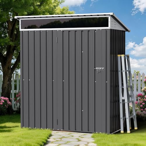 Shintenchi 5x3 FT Metal Shed